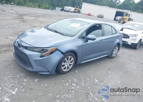 2021 Toyota Corolla Le from USA, damaged, VIN 5YFEPMAE1MP219953
